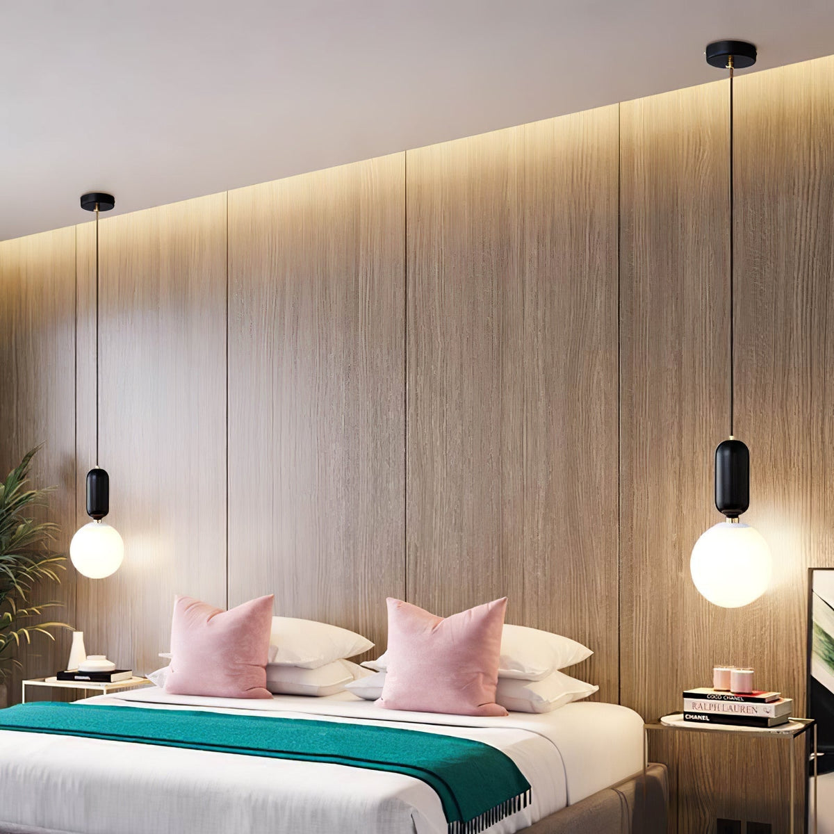 Carter Modern Glass Pendant Light