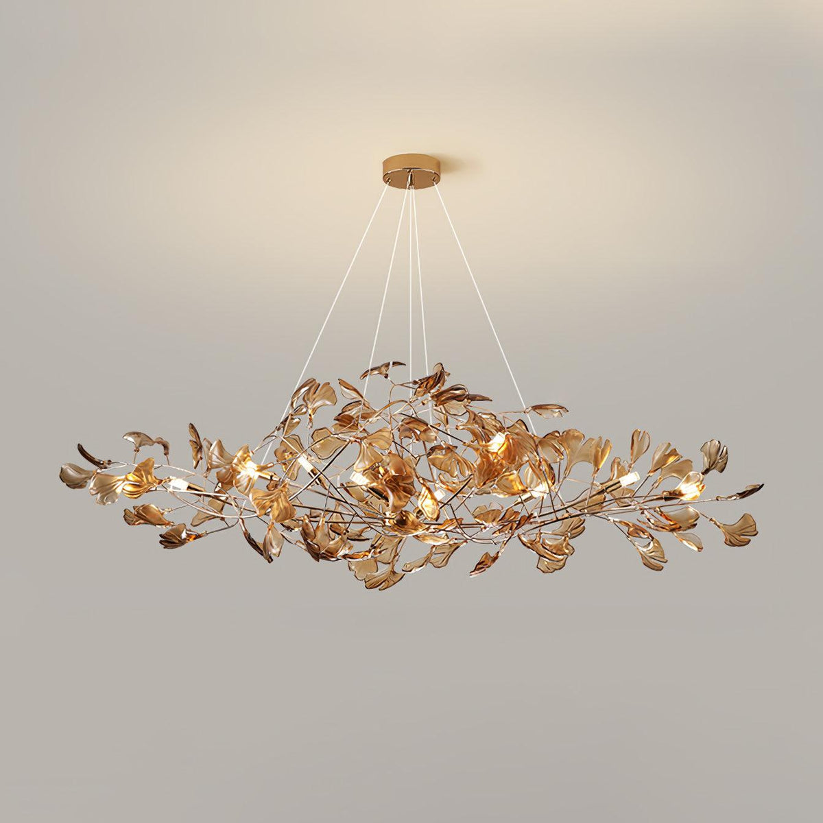 Leonie Ginkgo Acrylic Chandeliers