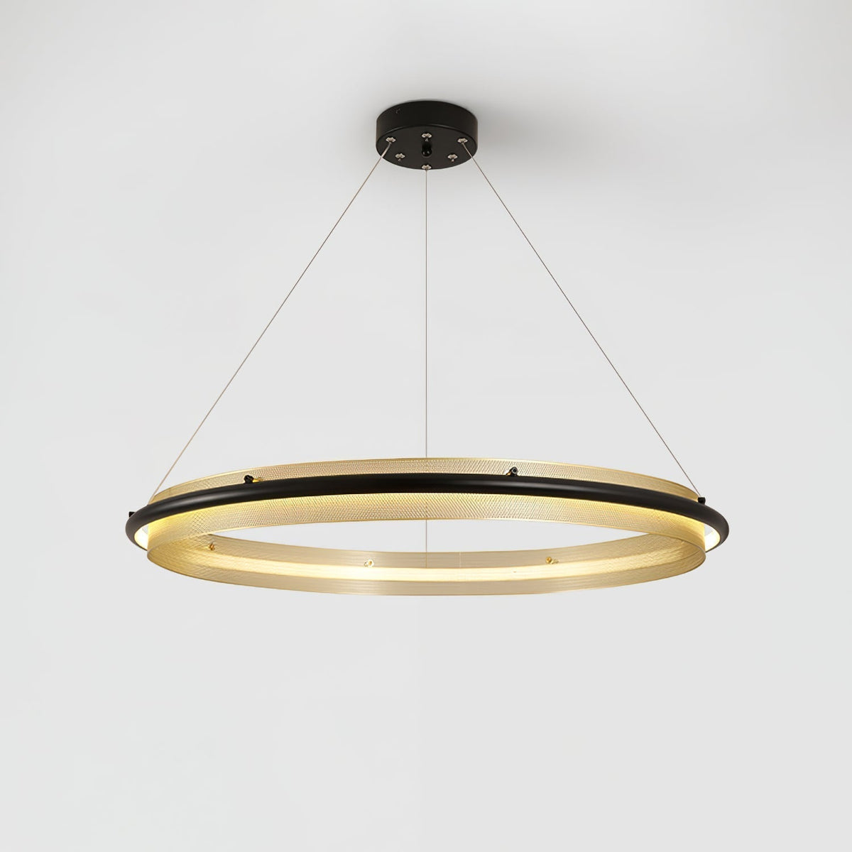 Erveliel Modern Minimalist LED Round Chandelier