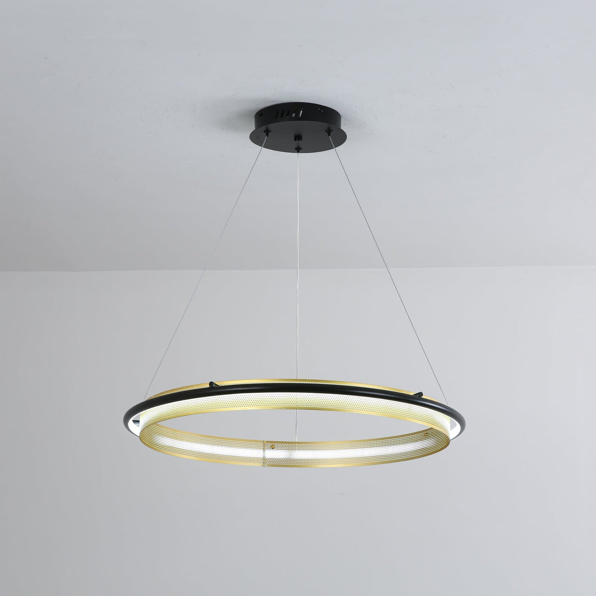 Erveliel Modern Minimalist LED Round Chandelier
