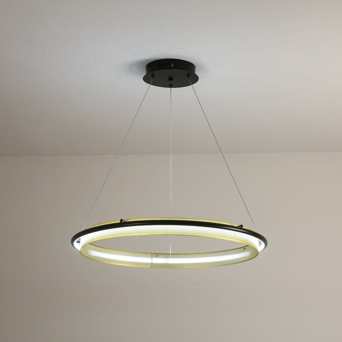 Erveliel Modern Minimalist LED Round Chandelier