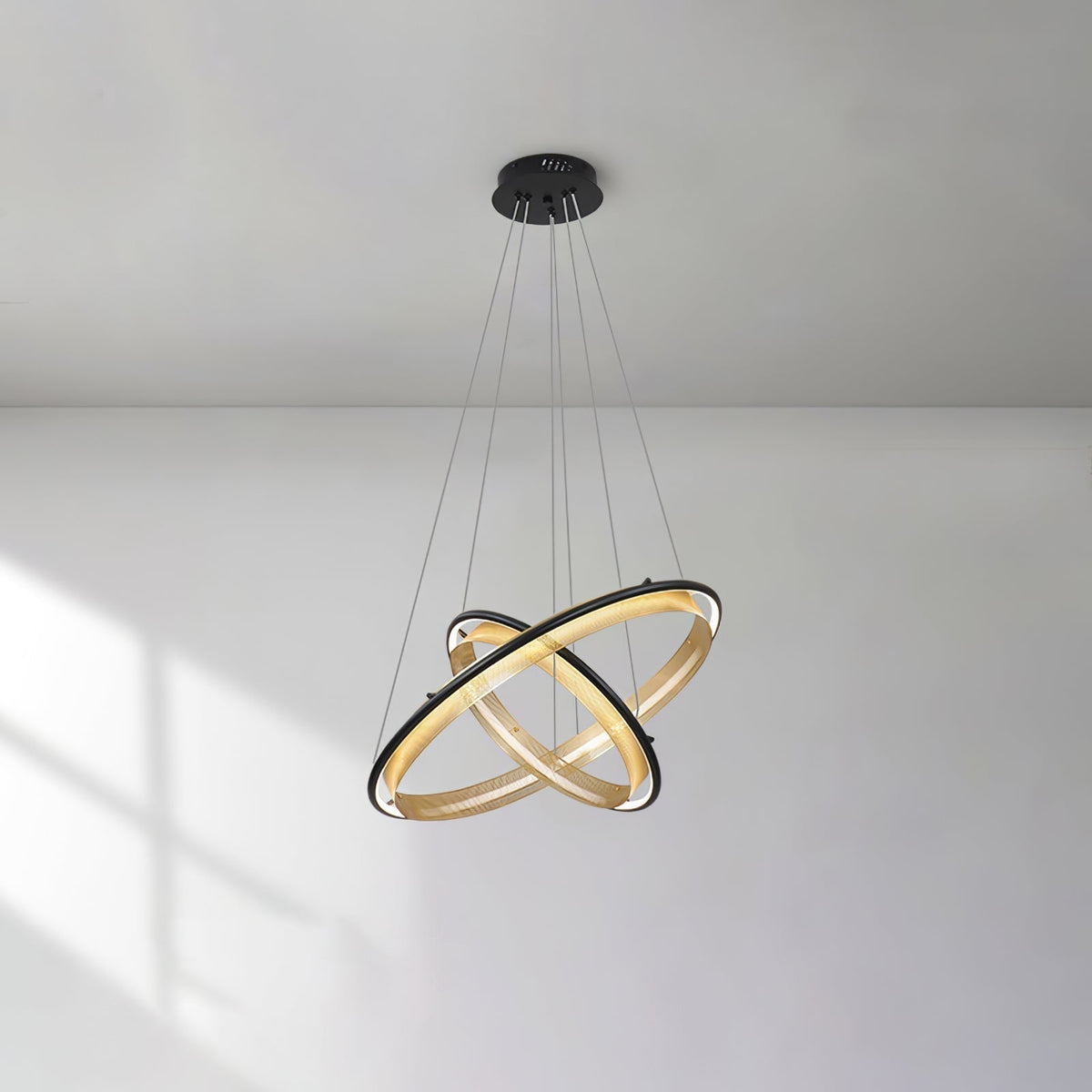 Erveliel Modern Minimalist LED Round Chandelier