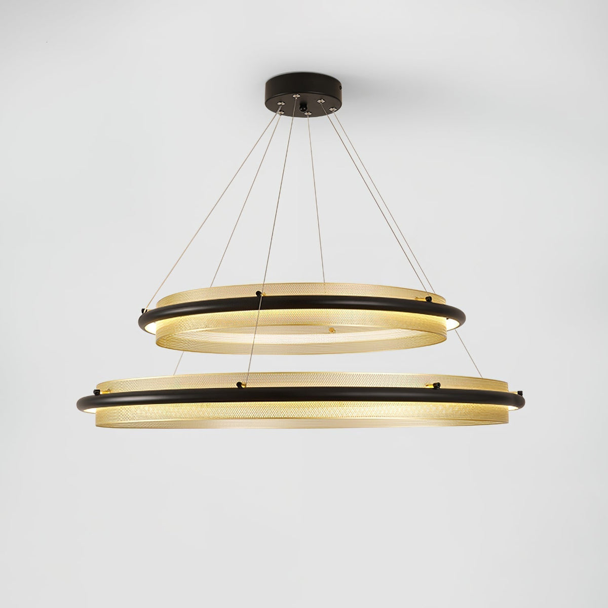 Erveliel Modern Minimalist LED Round Chandelier