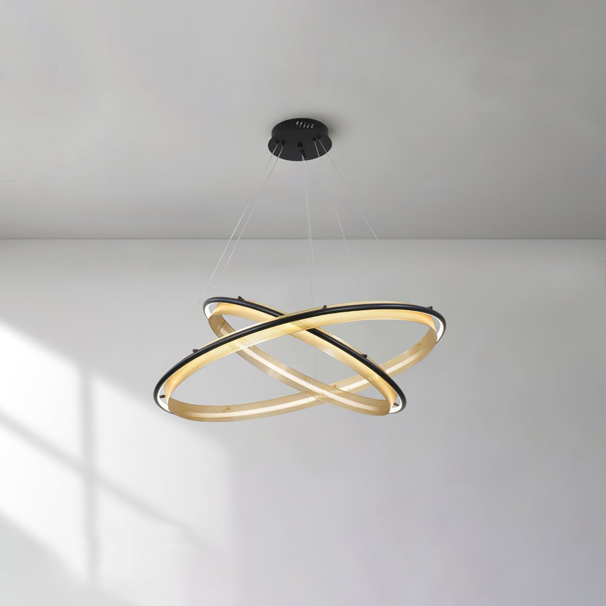 Erveliel Modern Minimalist LED Round Chandelier