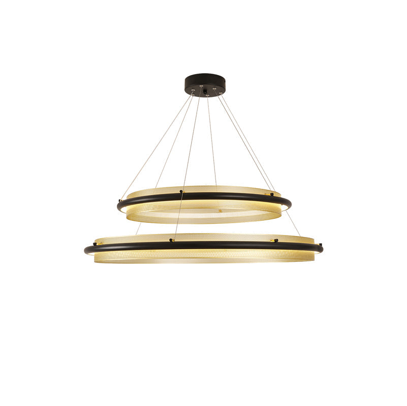 Erveliel Modern Minimalist LED Round Chandelier