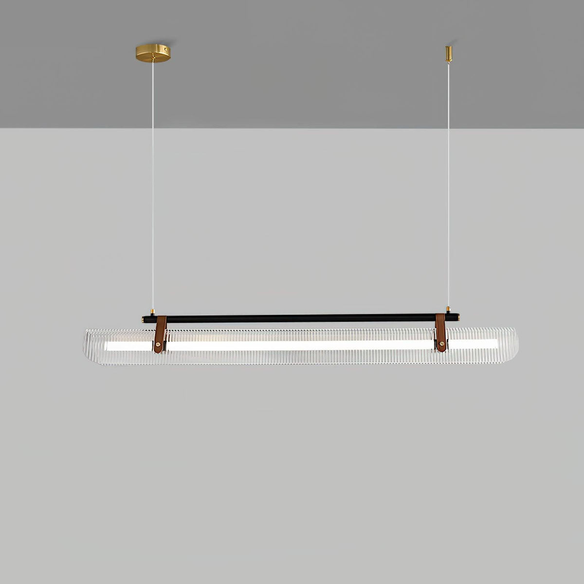 Niraenne Pendant Lamp Acrylic Linear Modern for Dining Room