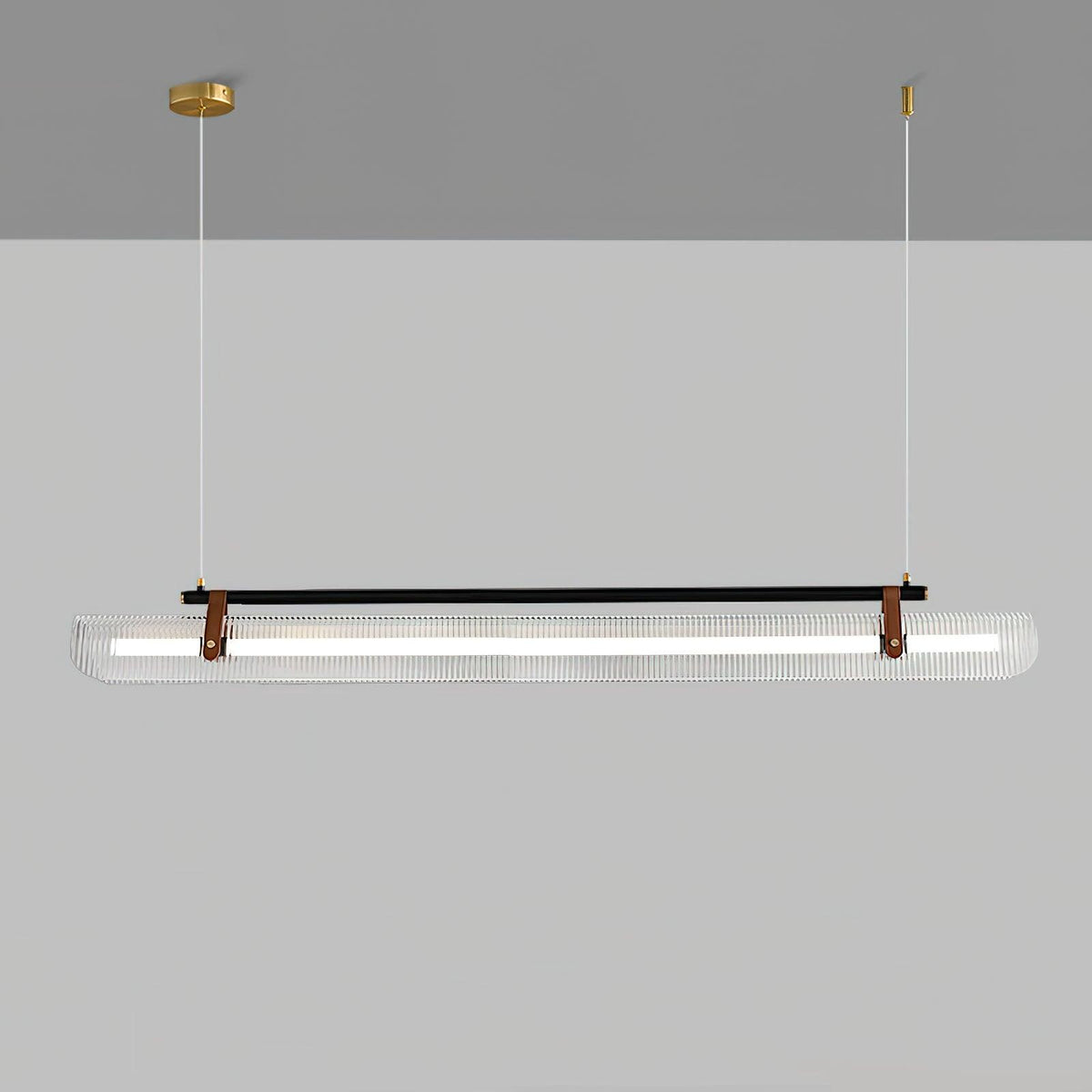Niraenne Pendant Lamp Acrylic Linear Modern for Dining Room