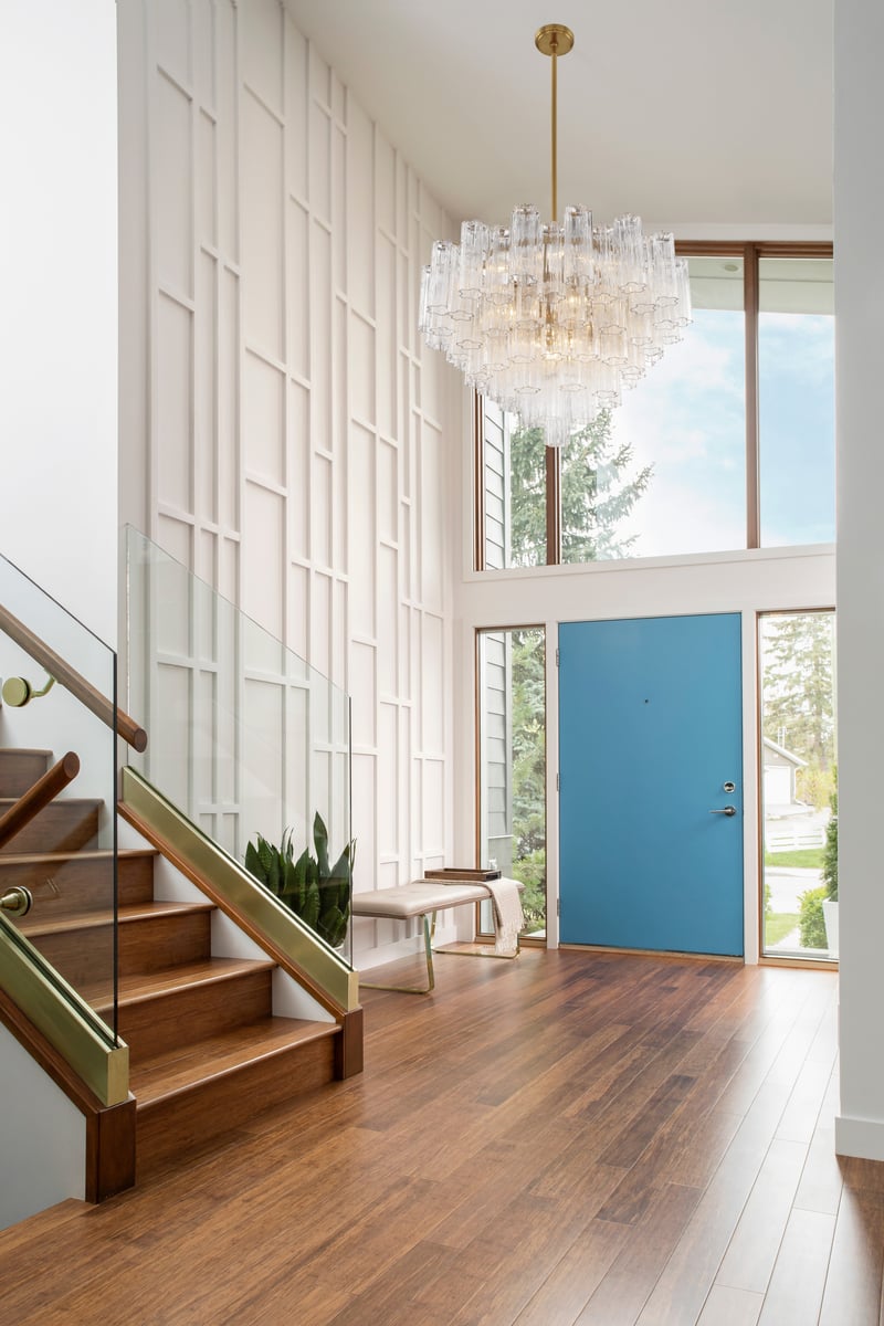 Namo Murano Chandelier Glass Tube Layered Amber