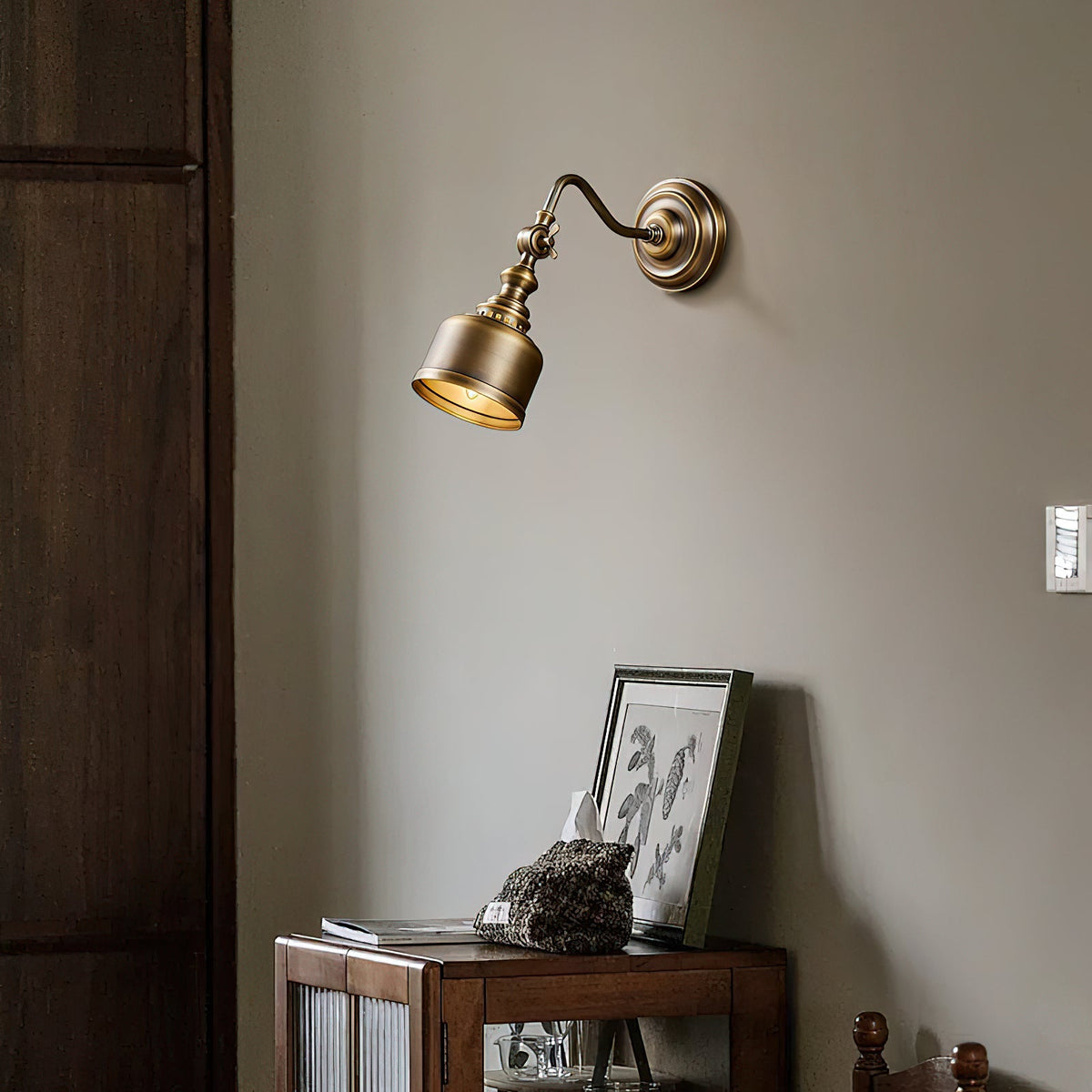 Dukia Gooseneck Indoor Wall Light