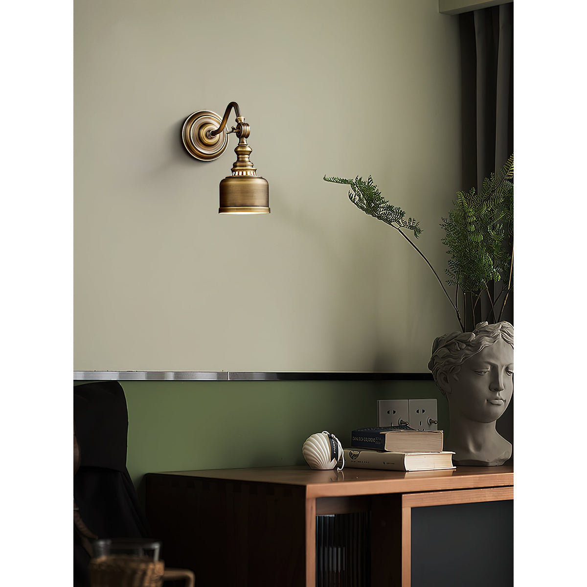 Dukia Gooseneck Indoor Wall Light