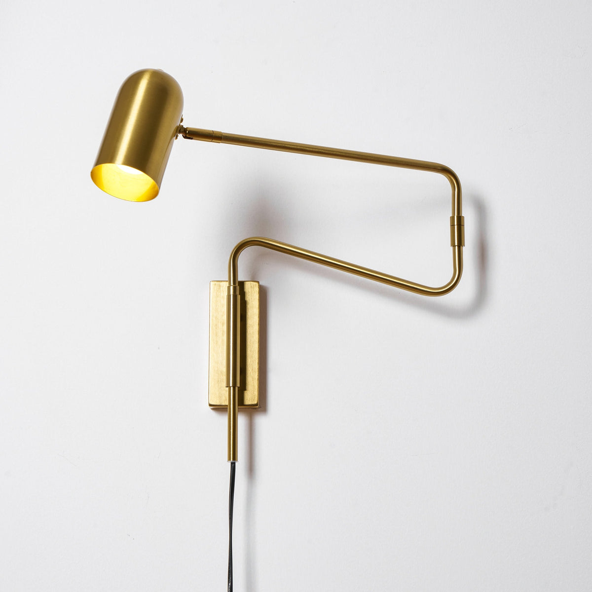 Koven Adjustable Arm Plug In Indoor Wall Light