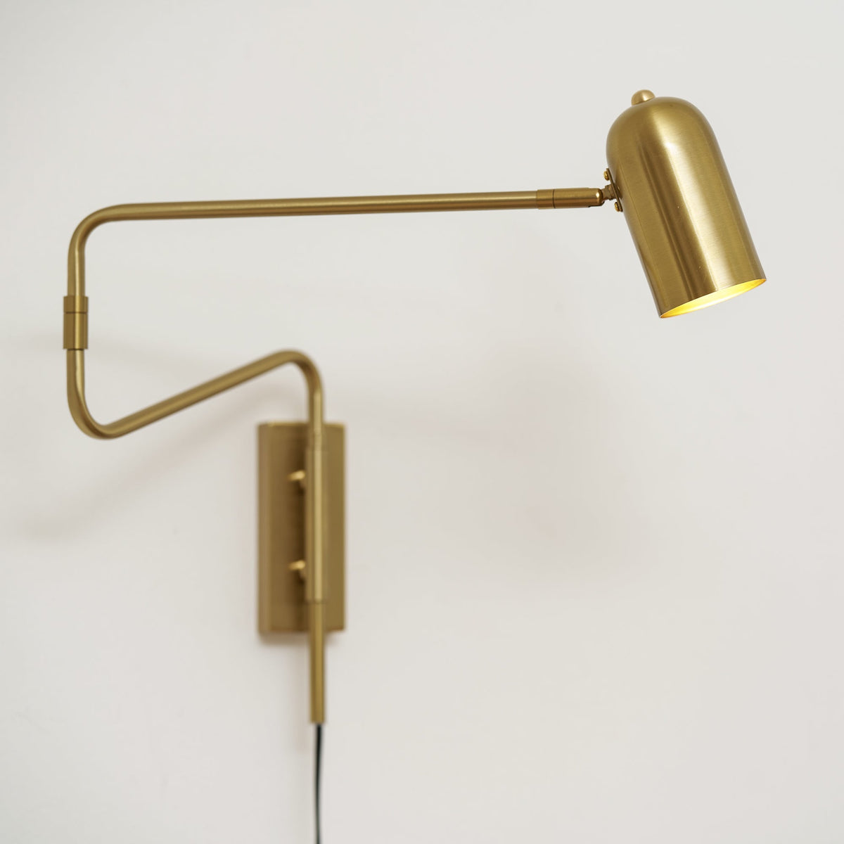 Koven Adjustable Arm Plug In Indoor Wall Light