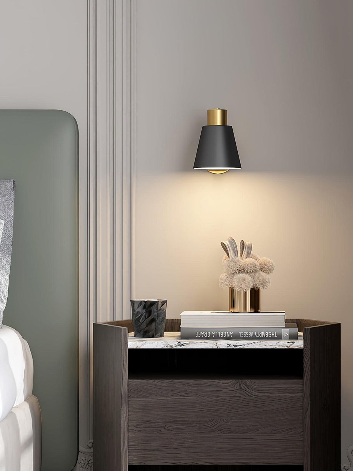 Eurmiros Modern Minimalist Adjustable Armed Wall Lamp