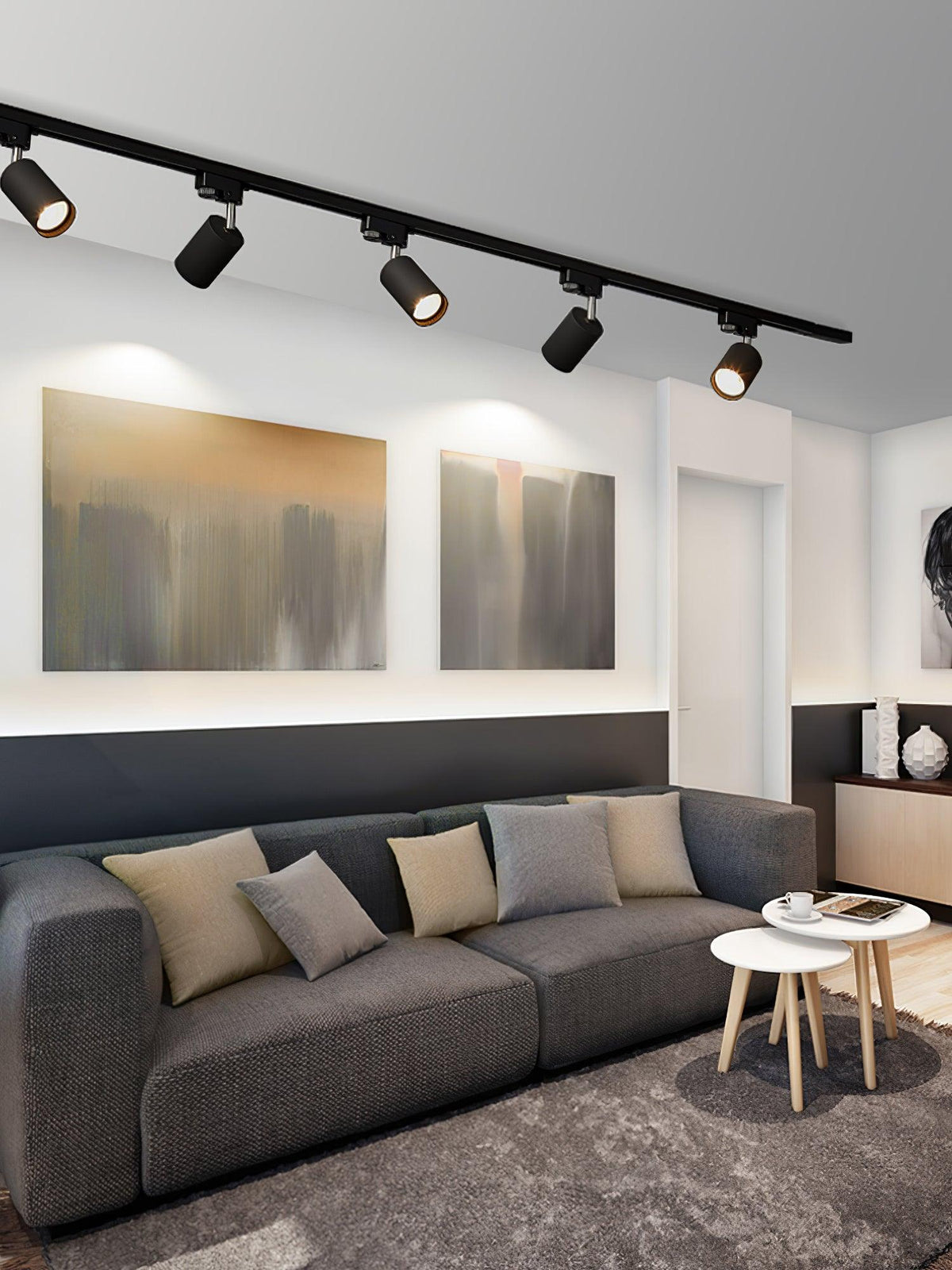 Reneaya Adjustable Ceiling Light Spotlight Track LED