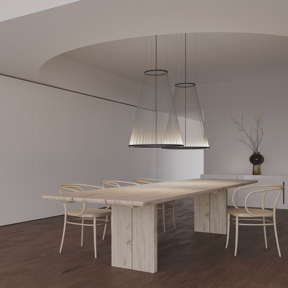 Hyn Minimalist Aluminum Pendant Light