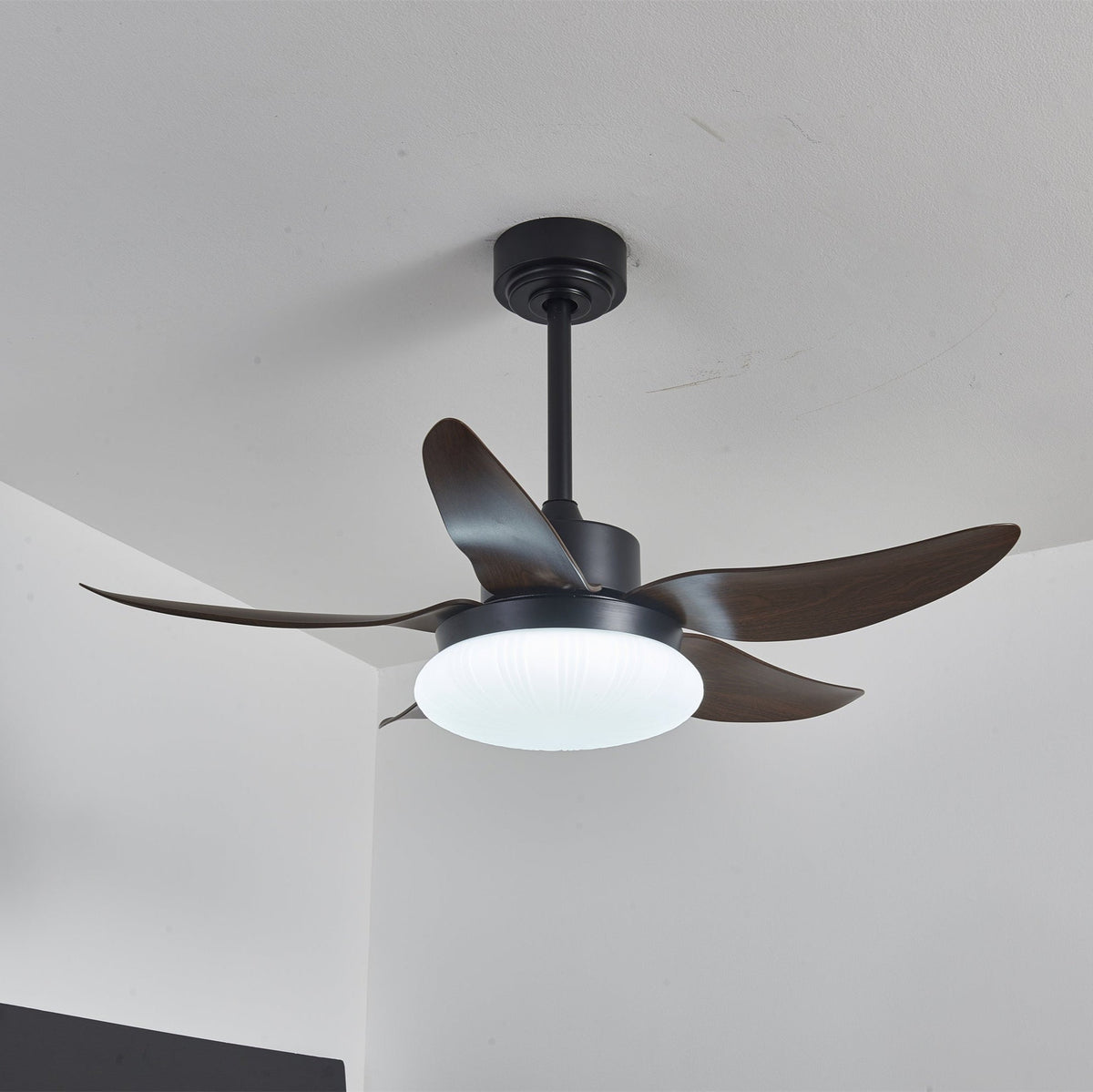 Zerith Modern Wood Ceiling Fan Light