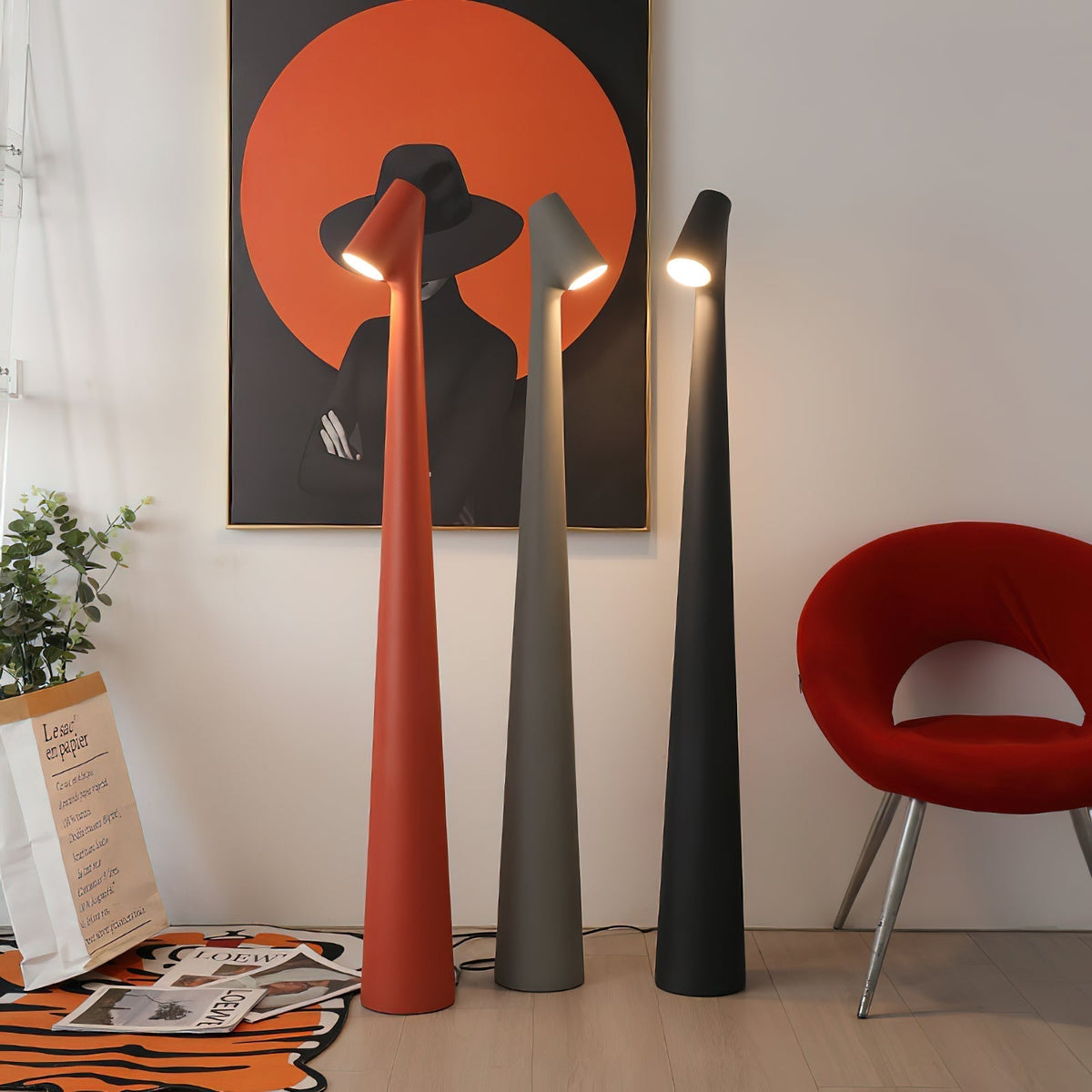 Imiril Sculptural Floor Lamp