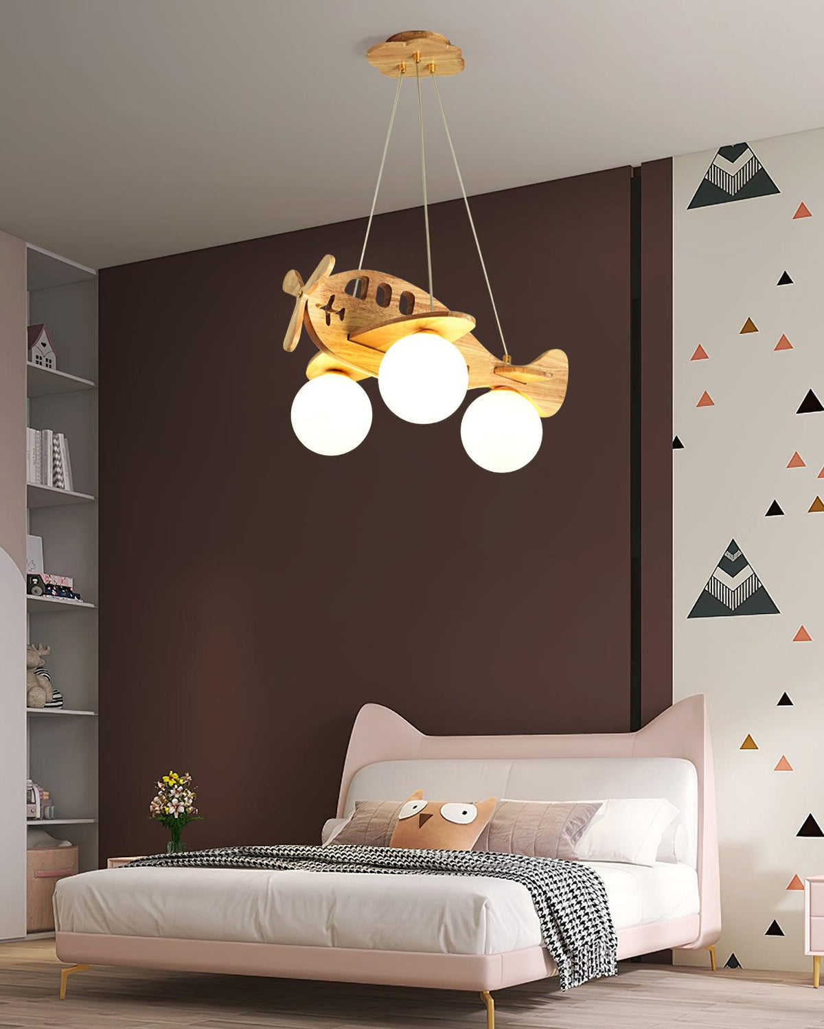 Aldenine Wood Artistic Pendant Lamp