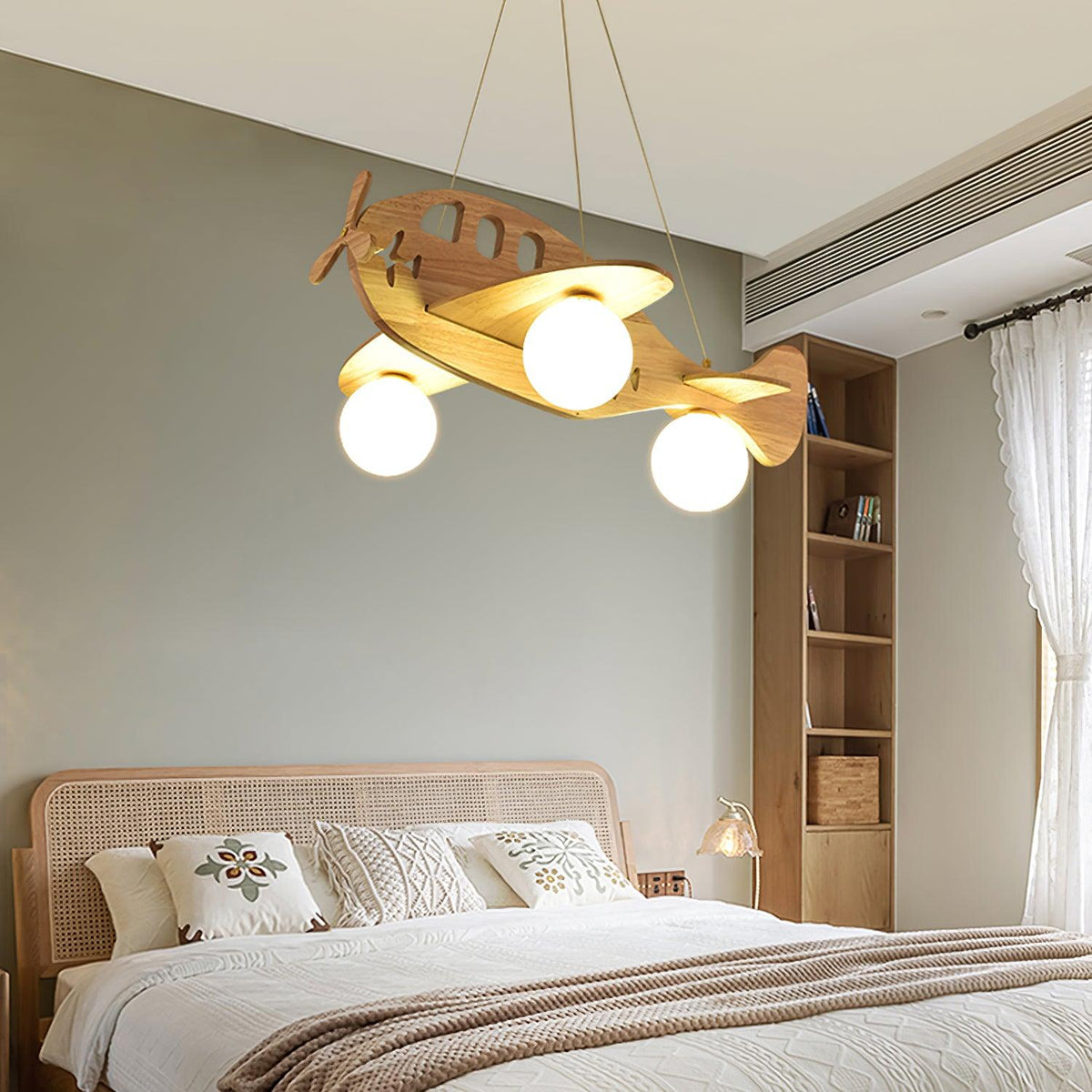 Aldenine Wood Artistic Pendant Lamp
