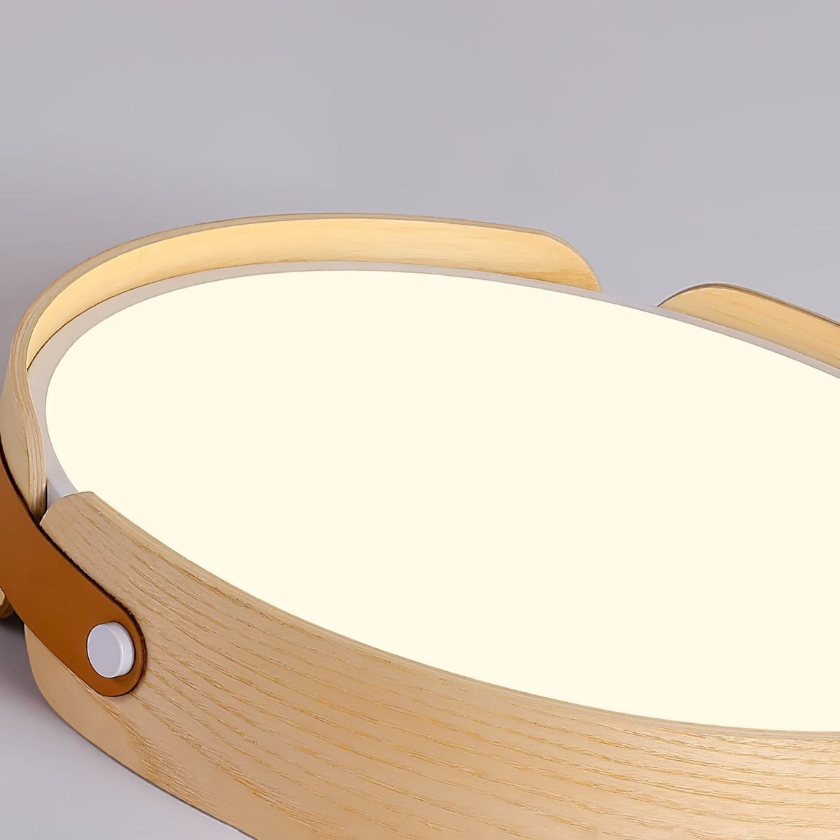 Enva Wood Flush Mount Ceiling Light