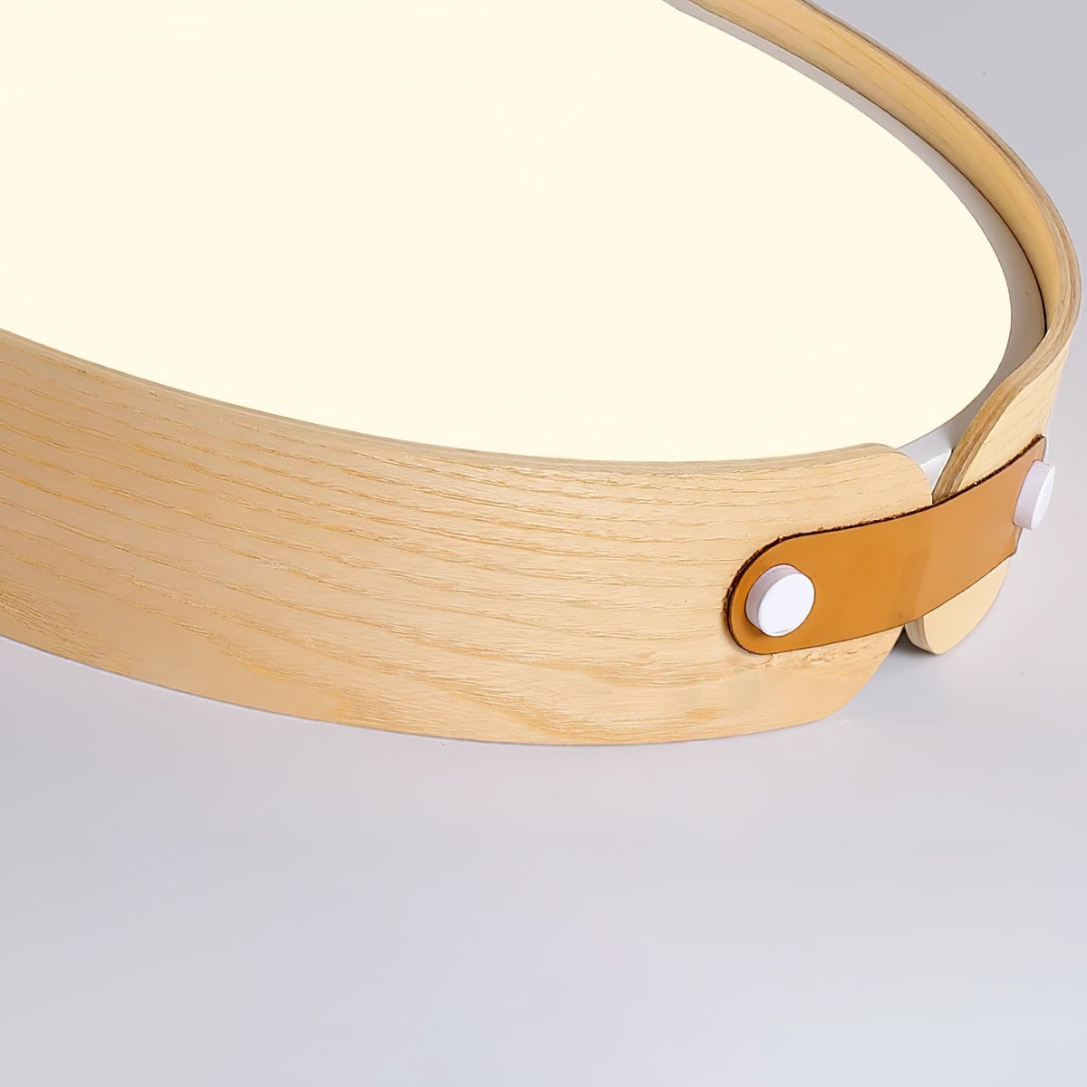 Enva Wood Flush Mount Ceiling Light