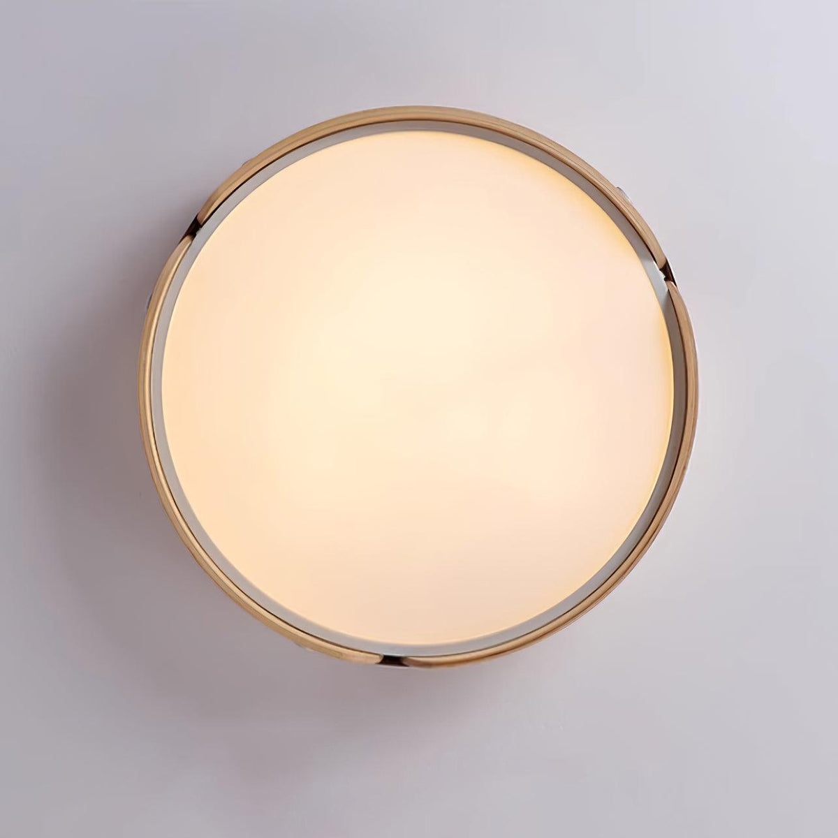 Enva Wood Flush Mount Ceiling Light