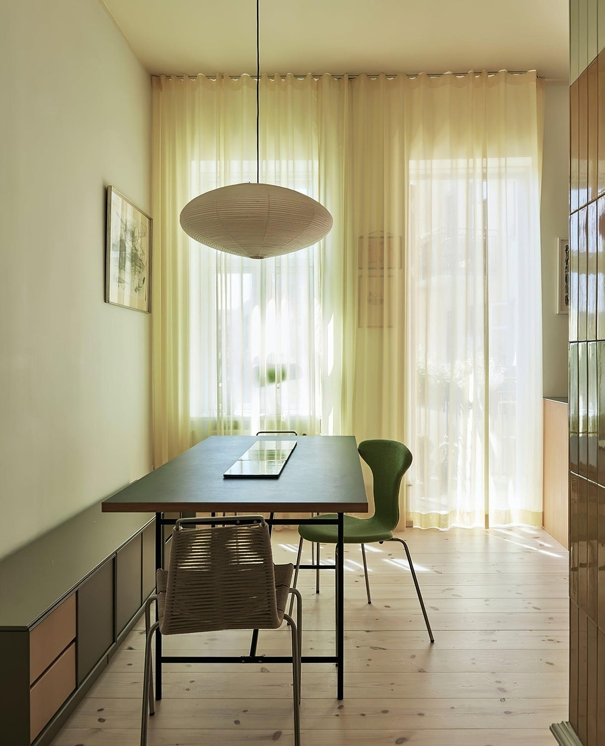Yawen Washi Paper 15A 21A 26A Pendant Light