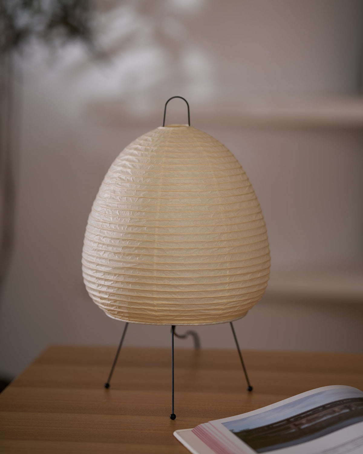 Tranquilux Paper Japanese-Inspired Table Lamp