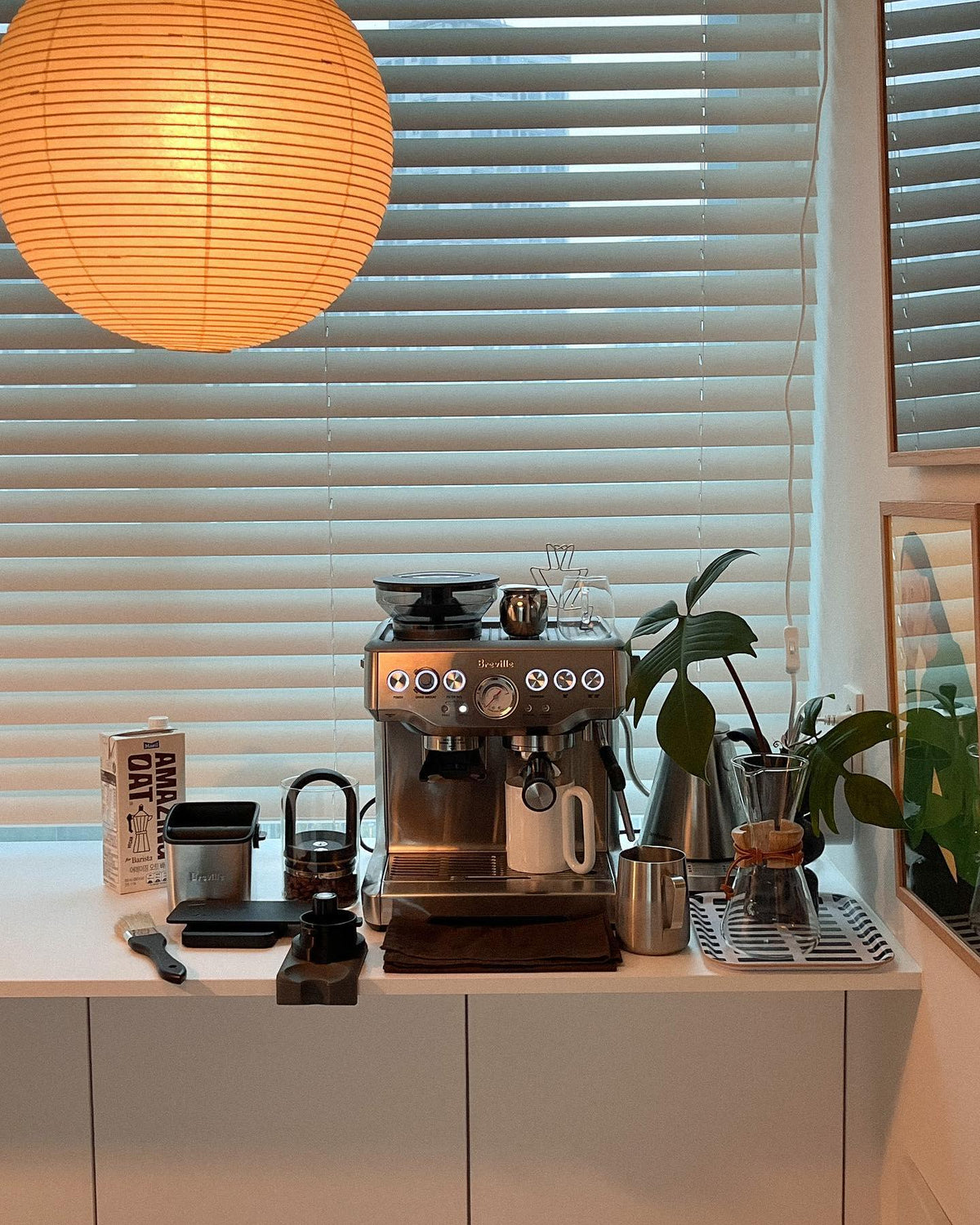 Quaden Paper Globe White Plug Wire Pendant Light