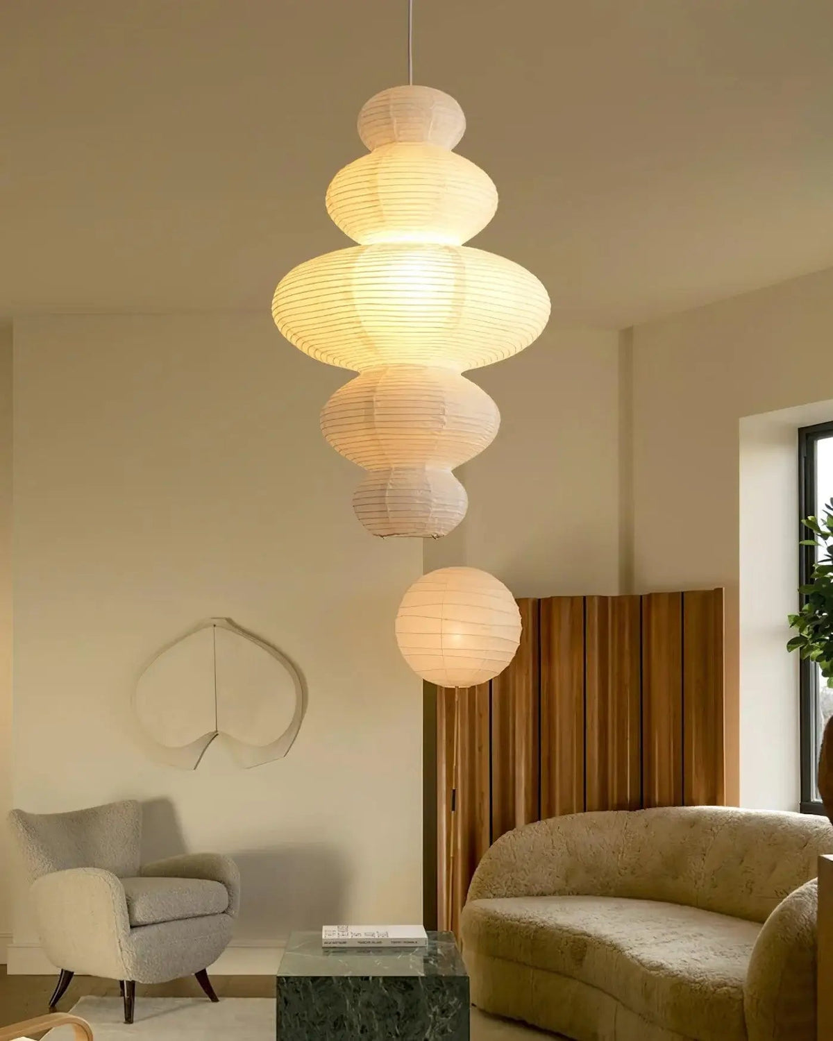 Lunivora Paper Traditional Pendant Lamp