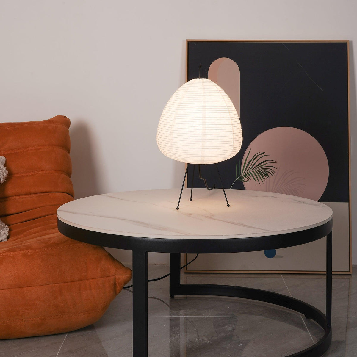 Tranquilux Paper Japanese-Inspired Table Lamp