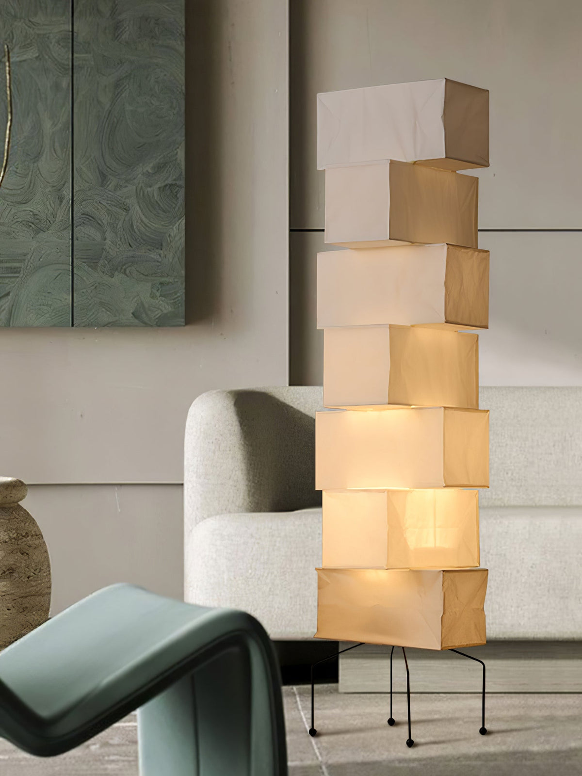 Avara Paper Floor Lamp