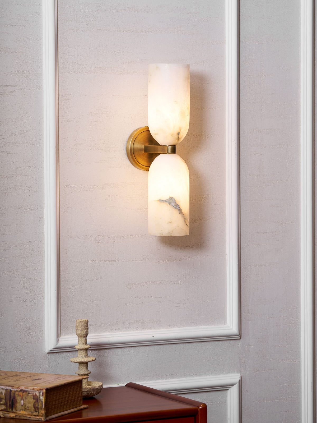 Yijan Alabaster Nexus Indoor Wall Light