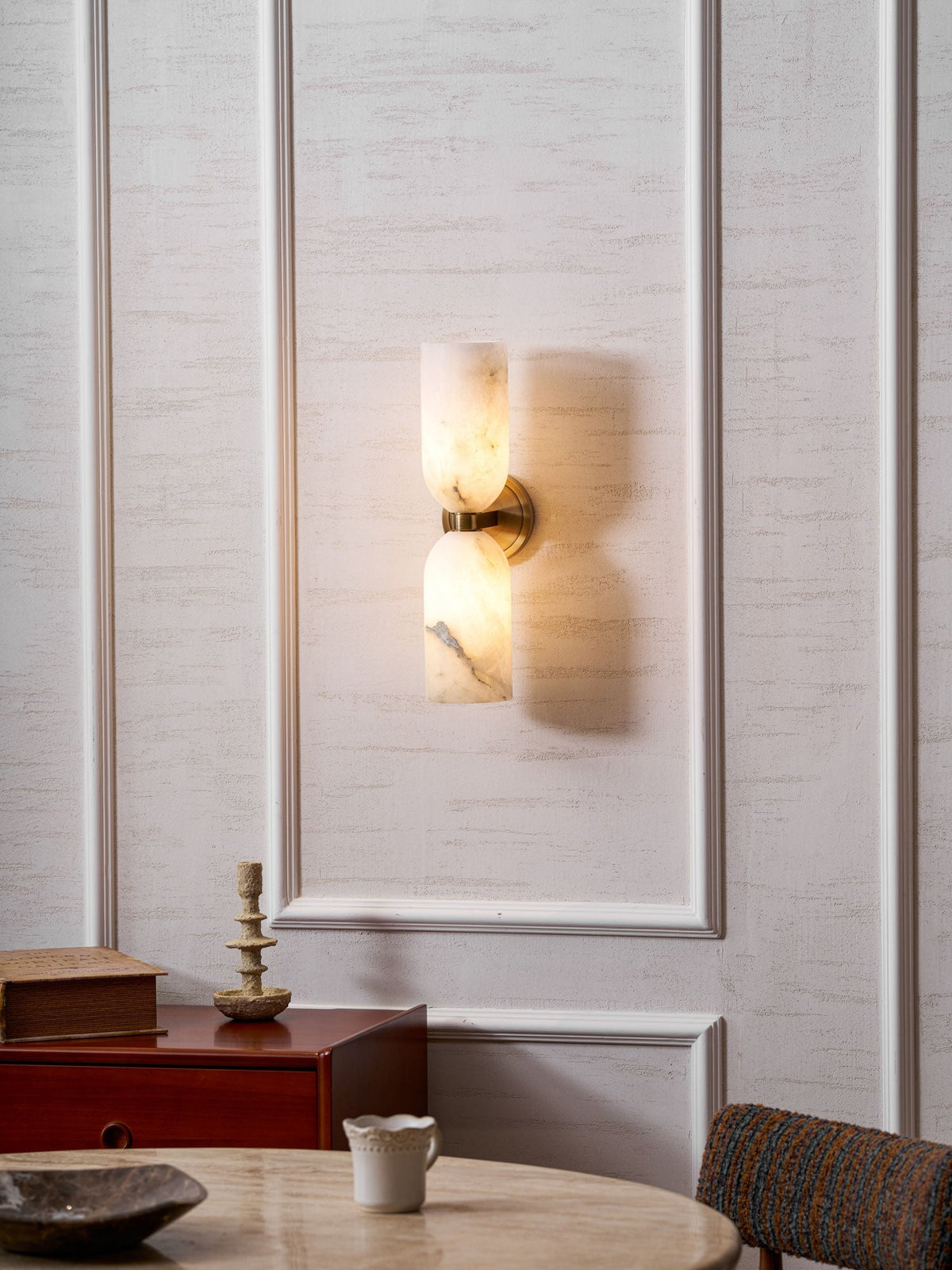 Yijan Alabaster Nexus Indoor Wall Light