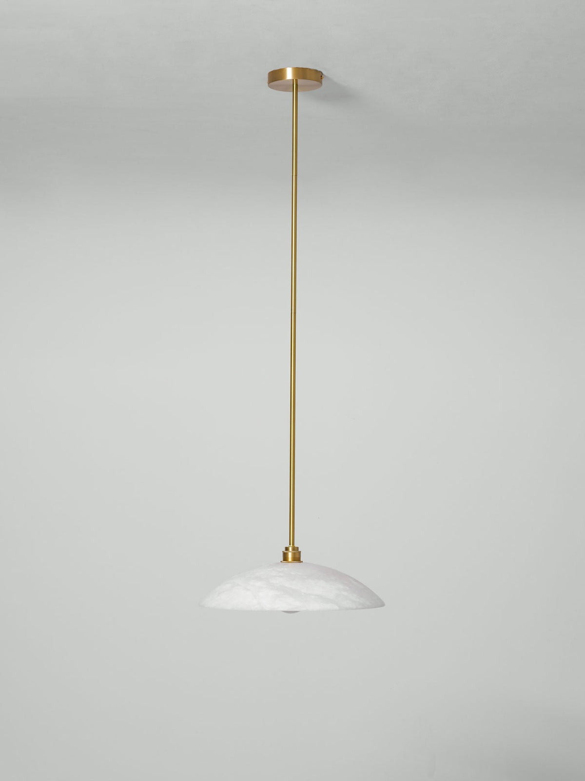 Gesol Alabaster Dome Pendant Light