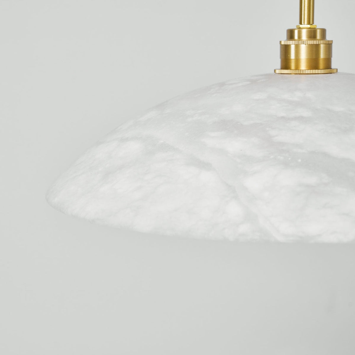 Gesol Alabaster Dome Pendant Light