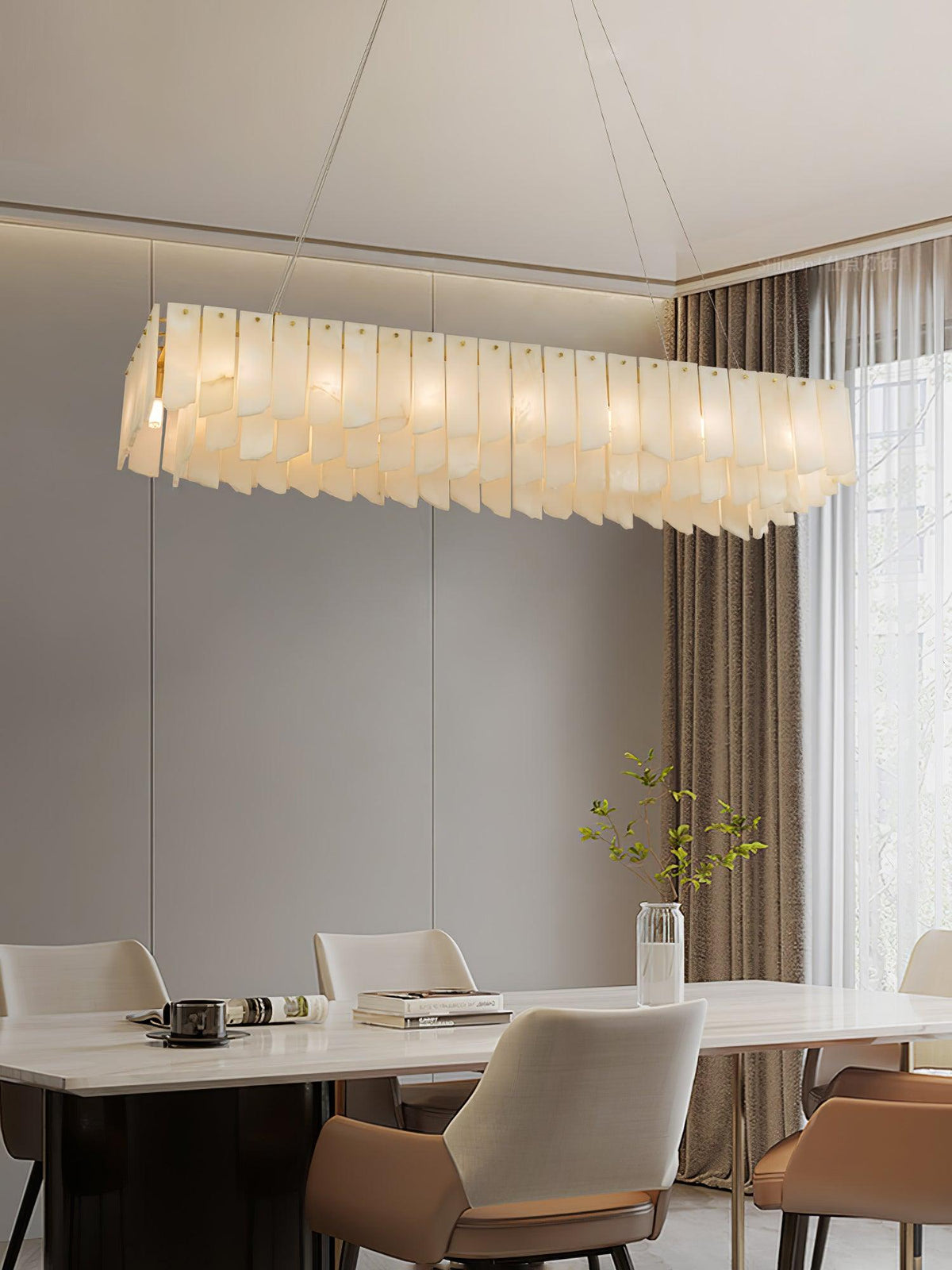 Vevelila Alabaster Chandelier