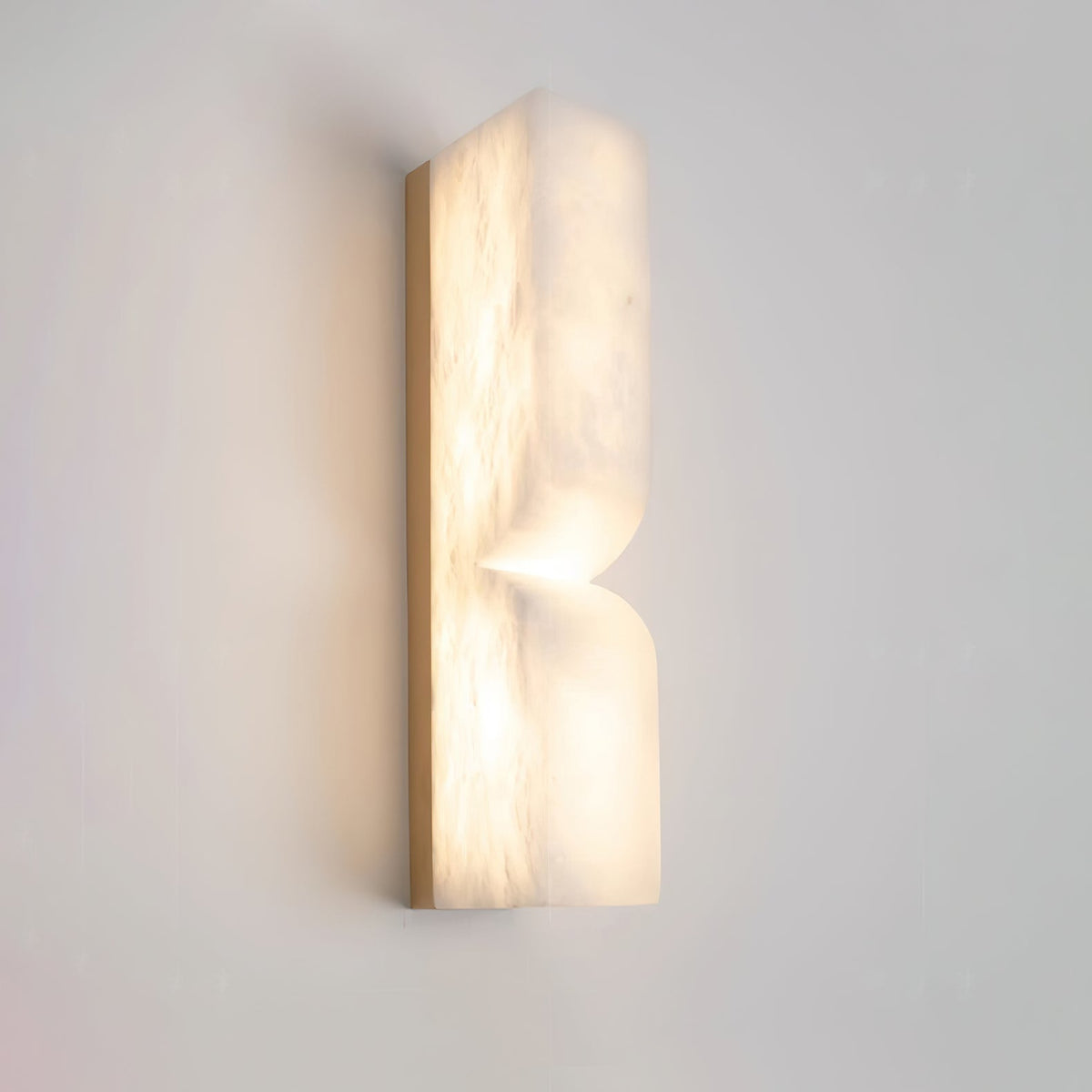 Niveelle Alabaster Rectangular Wall Lamp