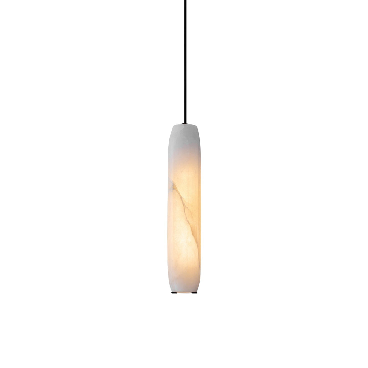 Orven Flute Modern Minimalist Alabaster Pendant Light