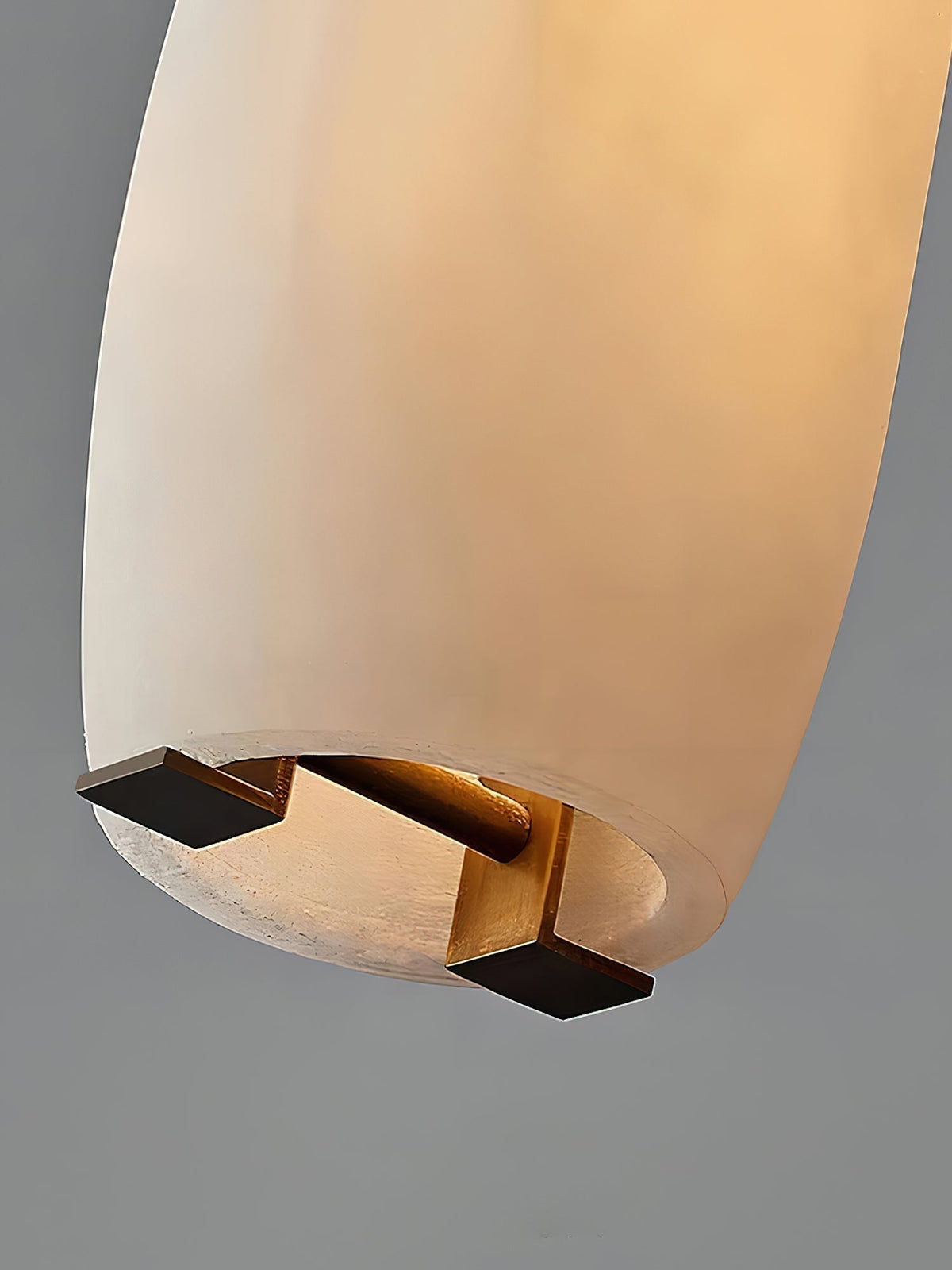 Orven Flute Modern Minimalist Alabaster Pendant Light