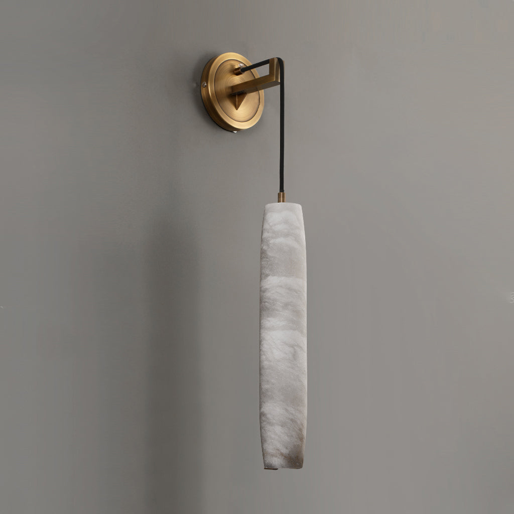 Alabaster Individual Creativity Flute  Wall Lamp