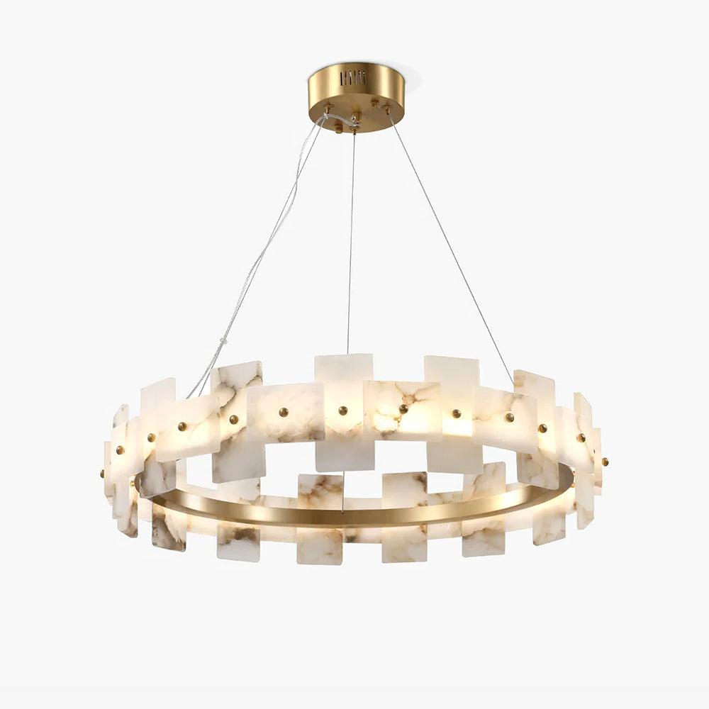 Kivren Alabaster Chandelier Light