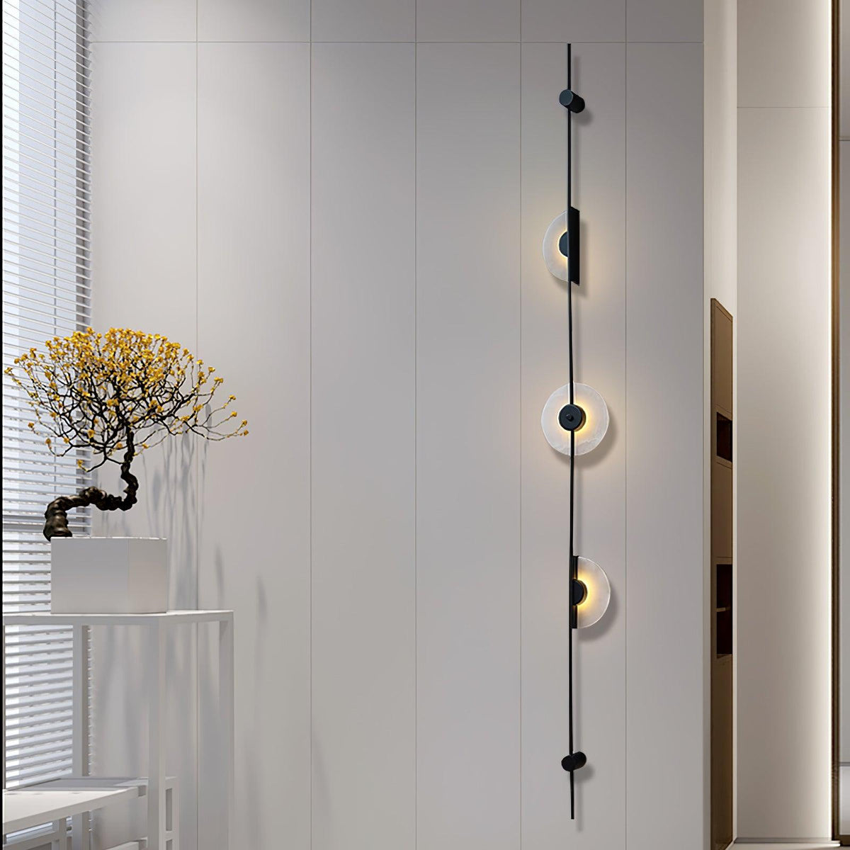 Albarina Alabaster Plug Wall Light