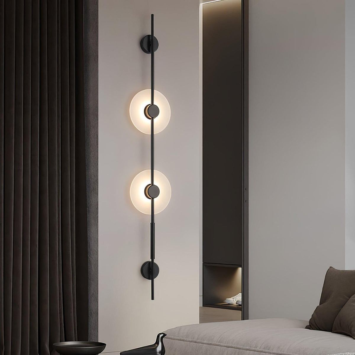 Albarina Alabaster Plug Wall Light