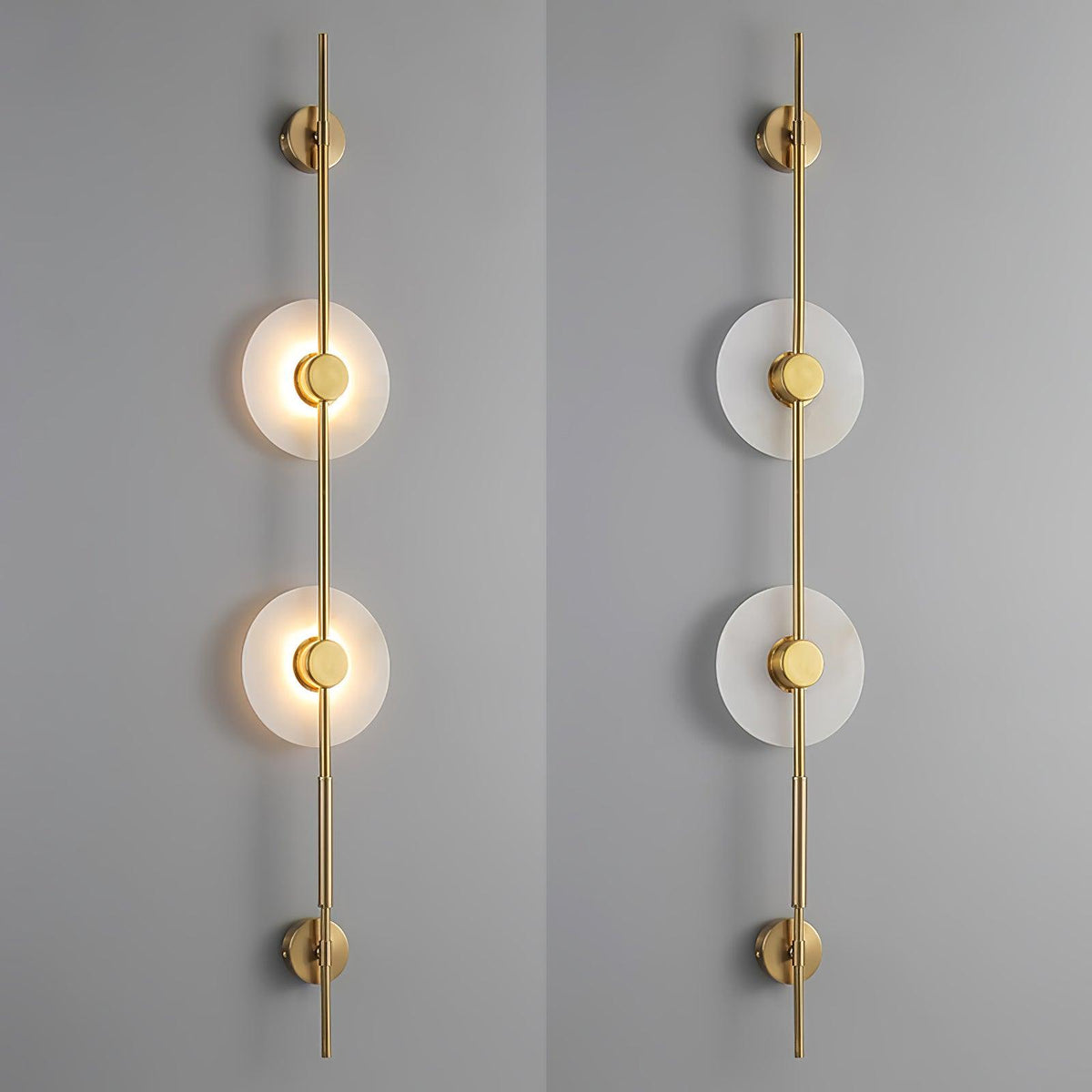 Albarina Alabaster Plug Wall Light