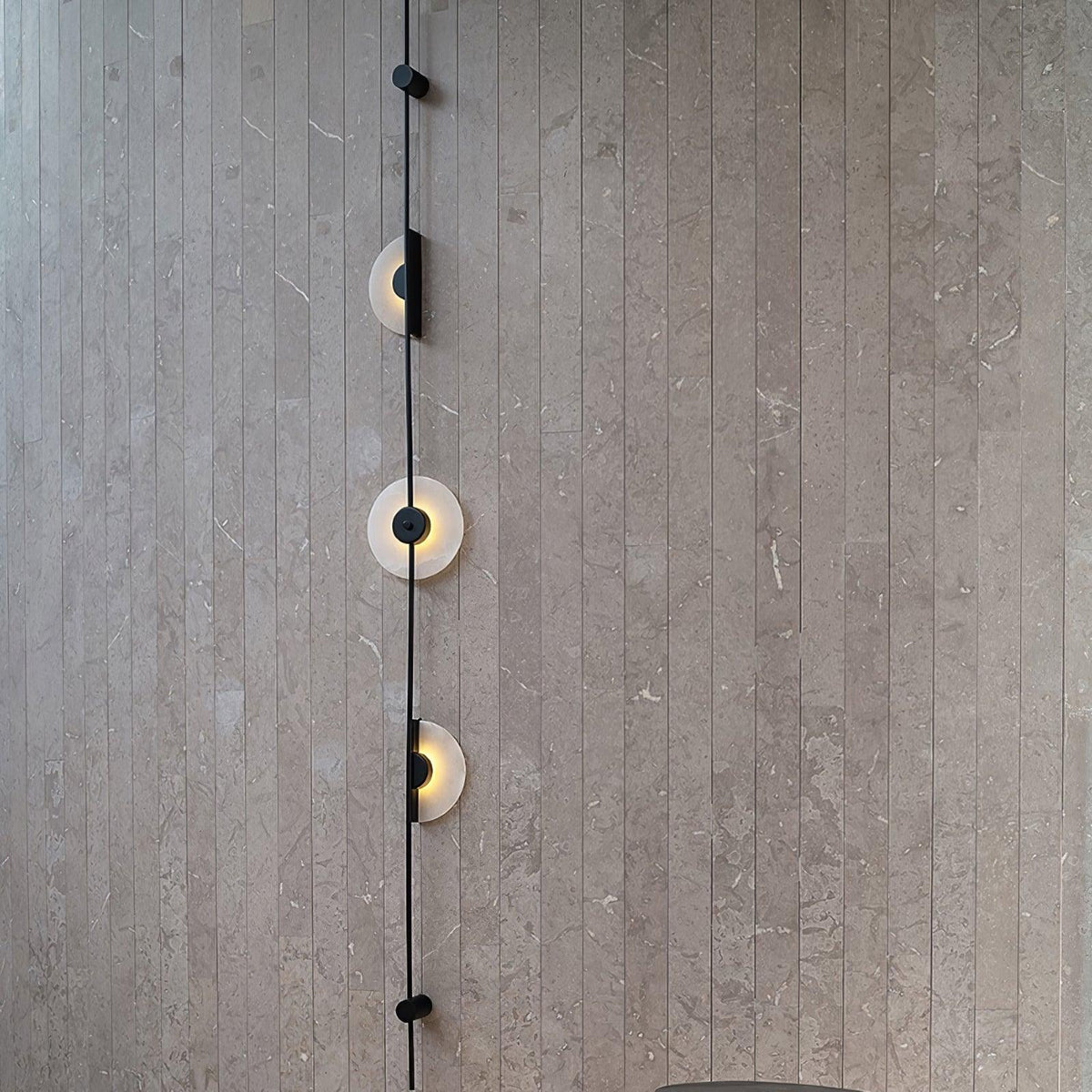 Albarina Alabaster Plug Wall Light