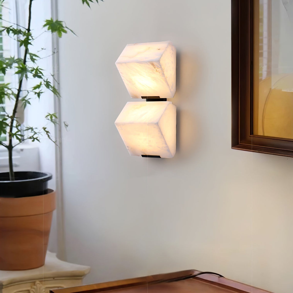Orien Alabaster Wall Light