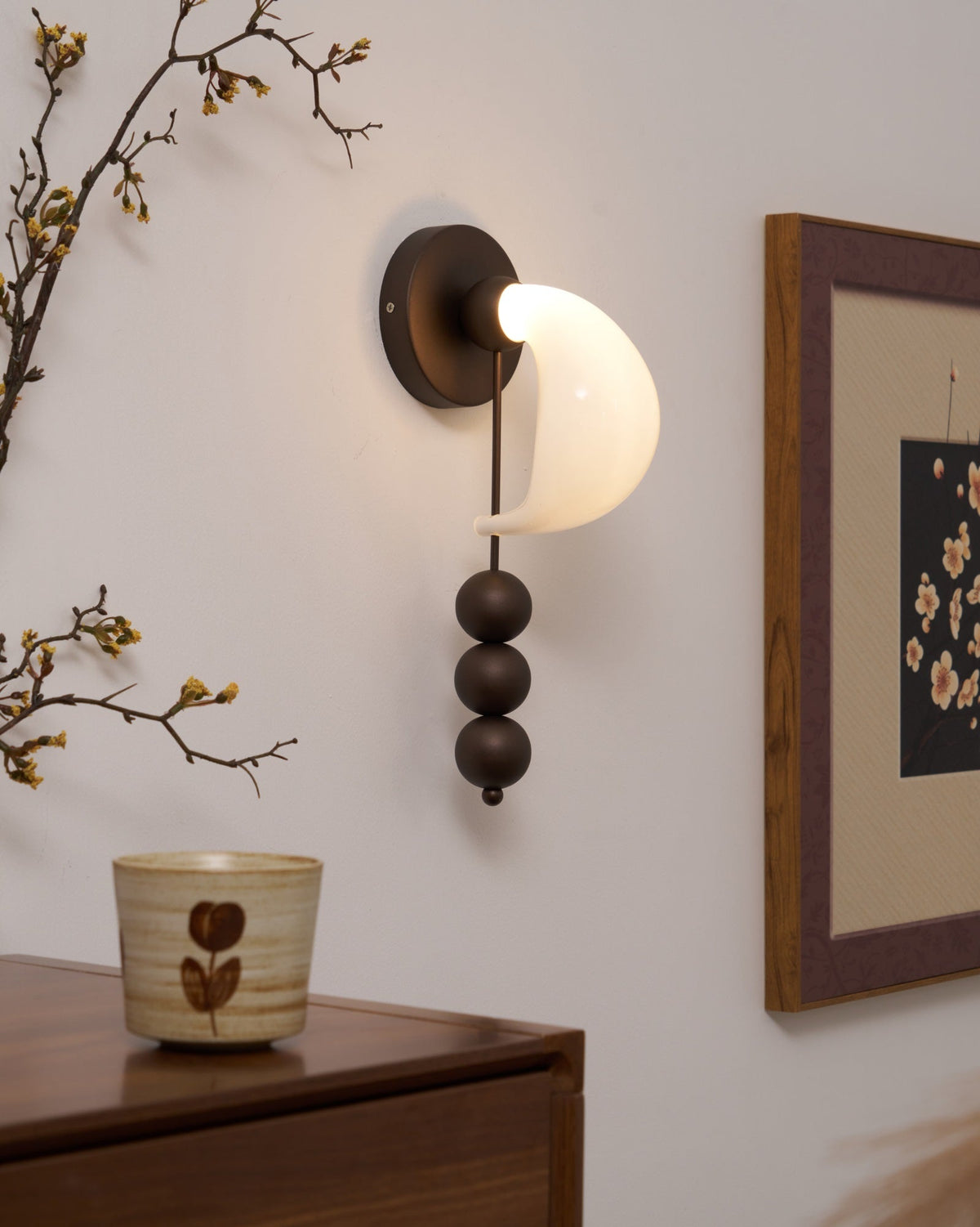 Viphaor Premium Elegance Art Glass Wall Light