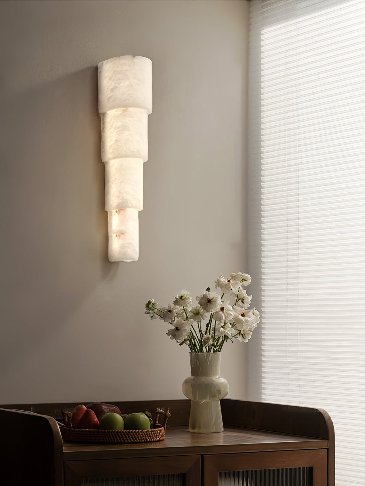 Raya Alabaster Wall Light