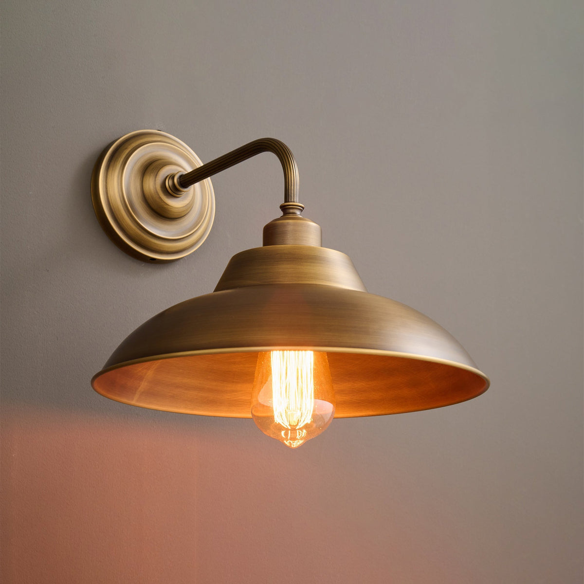 Emyel Brass Indoor Wall Light